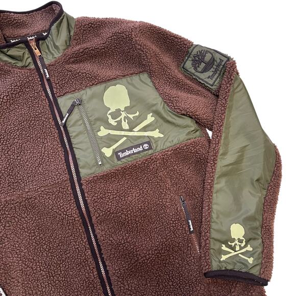 L Mastermind X Timberland Fleece Reflective Jacket - Picture 2 of 5
